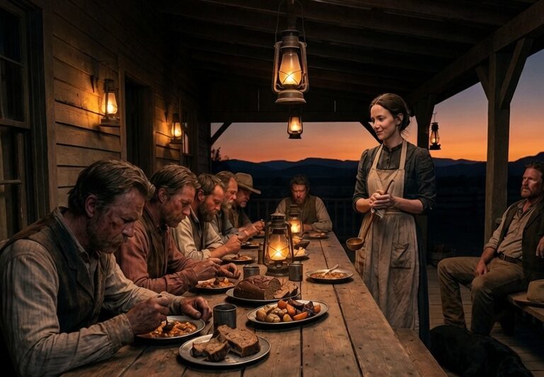 The Rancher Took Her In Out of Pity — Within a Month She Was the One Feeding the Whole Ranch