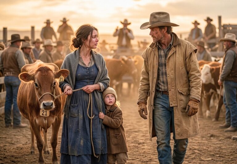 A Widow Sold Her Last Cow—Then a Cowboy Returned It With a Shocking Offer