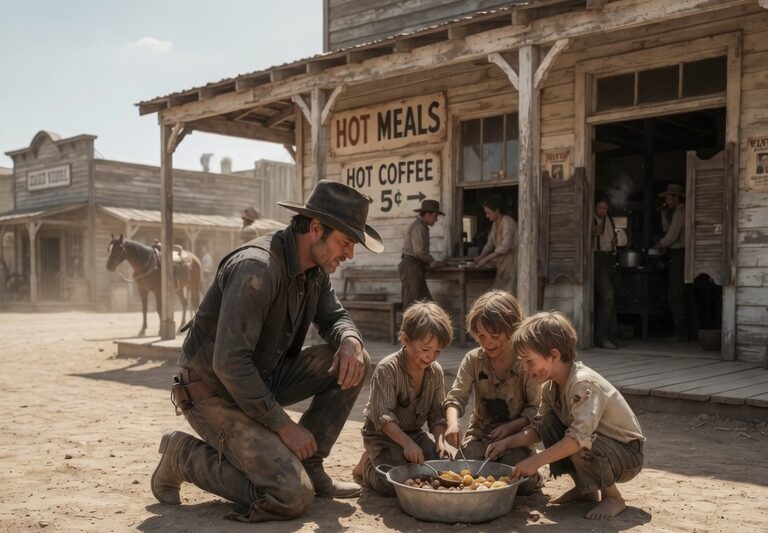 Every Day, They Asked for Food—A Cowboy Followed Them… and Was Left Speechless