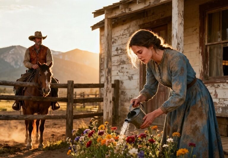 Left Alone on a Forgotten Ranch — She Never Expected the Cowboy Who Saved Everything