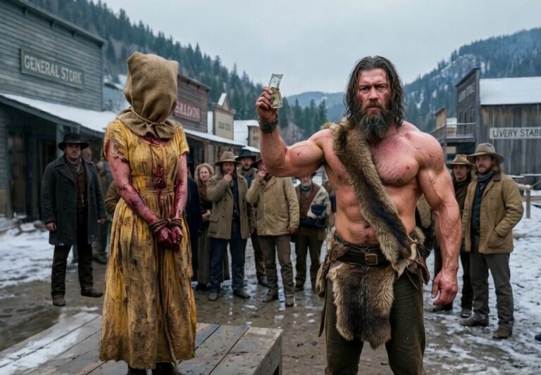 Poor Mountain Man Paid $1 for Hooded Woman — One Sentence Revealed Her Secret