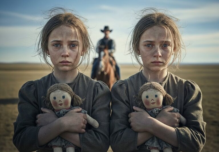Two Twin Girls Were Left on a Prairie Trail—What the Cowboy Did Next Changed Two Lives