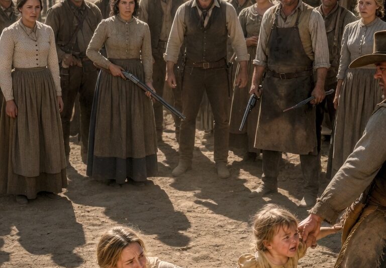 “Please… Don’t Take Her!” She Screamed — Then the Rancher Faced the Whole Town
