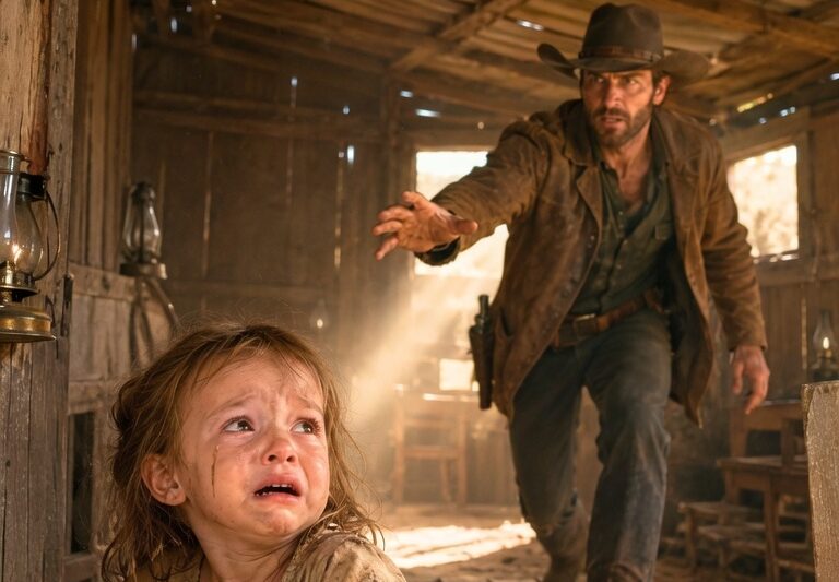 “Please Help Me…” She Whispered Before Fainting — The Cowboy Refused to Walk Away