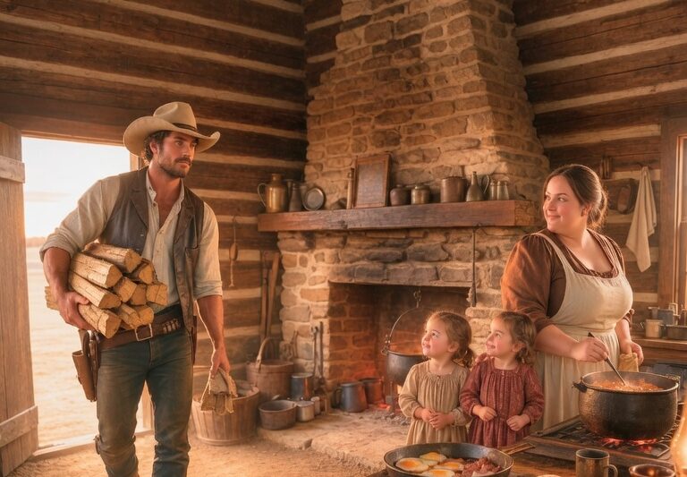 Mocked as “Too Fat,” She Was Forced on a Barren Cowboy—Until His Fierce Response Changed Everything