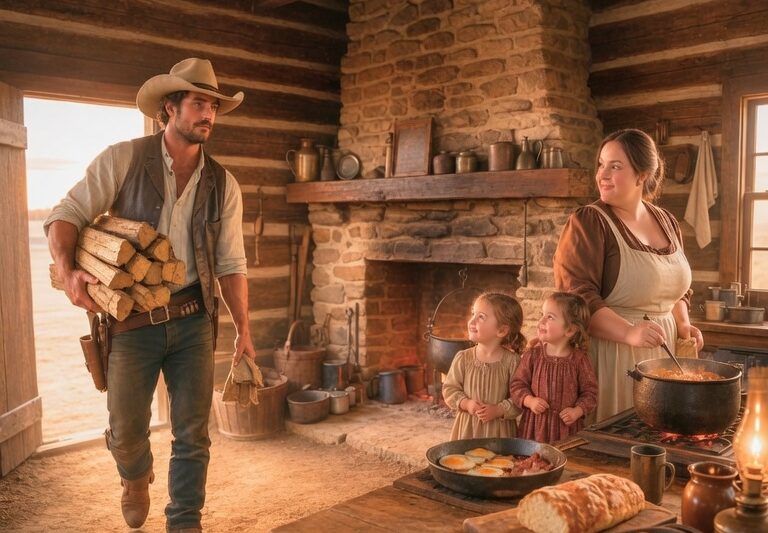 Mocked as “Too Fat,” She Was Forced on a Barren Cowboy—Until His Fierce Response Changed Everything