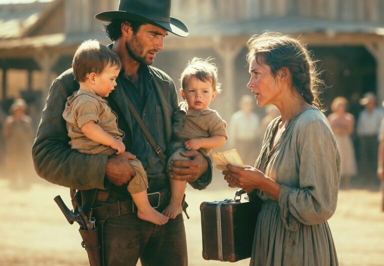The Mail-Order Bride Was Rejected — Until a Cowboy Whispered, “Be My Children’s Mother”