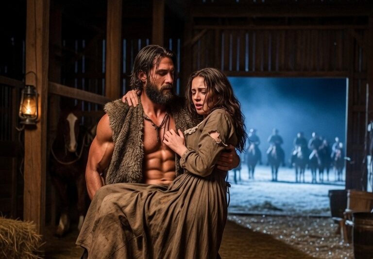 Mountain Man Found Her Hiding From Men in His Barn, He Sent Them Away and Promised She Was Safe Now