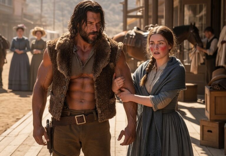 Mountain Man Saw Her Shamed for Wearing Patched Clothes—He Bought New Fabric