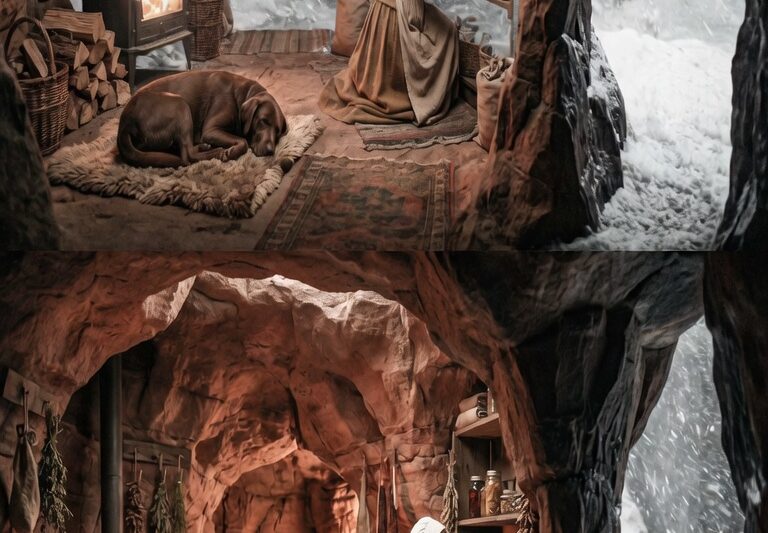 At 17 She Was Cast Out Before Winter — She Secretly Stockpiled Food in a Cave and Beat the Blizzard