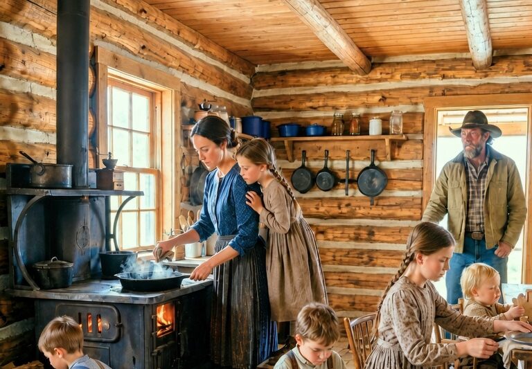 A Cowboy With Seven Children Asked for a Wife Who Could Cook — What She Brought Was Worth More