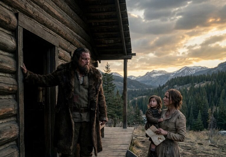 The Mountain Man Hadn’t Seen a Woman in Five Years — She Arrived Carrying His Late Brother’s Child
