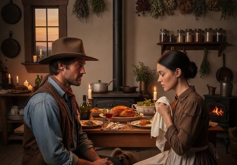 Lonely Rancher Hired a Cook Nobody Wanted, Her First Meal Made Him Forget He Was Alone