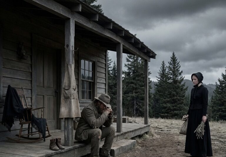 The Mountain Man’s Wife Had Been Dead Six Months — The Widow at the Cabin Knew Why