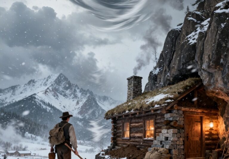 REJECTED BY HIS FAMILY, HE WENT TO THE MOUNTAINS AND BUILT A HOUSE EVERYONE WANTED