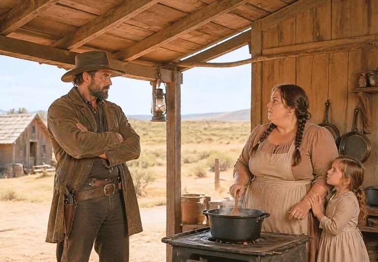 A Desperate Widow Begged to Cook for a Bed — But the Cowboy’s One Rule Changed Her Life Forever