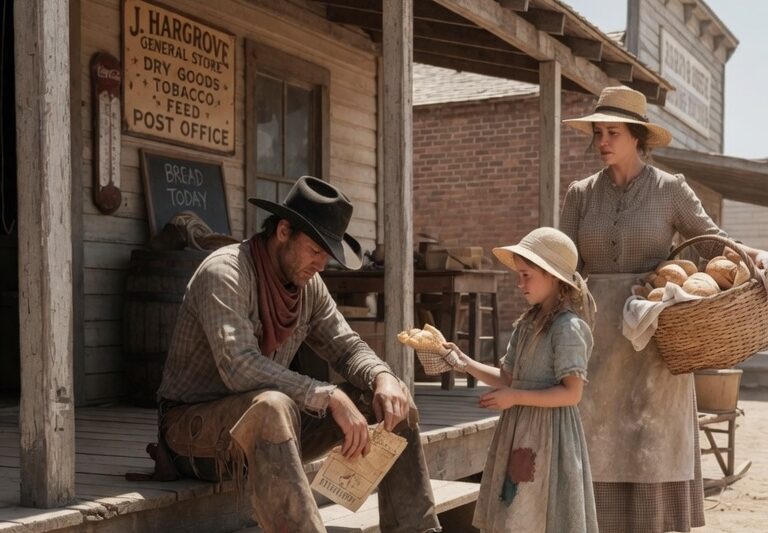 A Broken Cowboy Sat Down to Die… Then a Little Girl Changed His Fate Forever