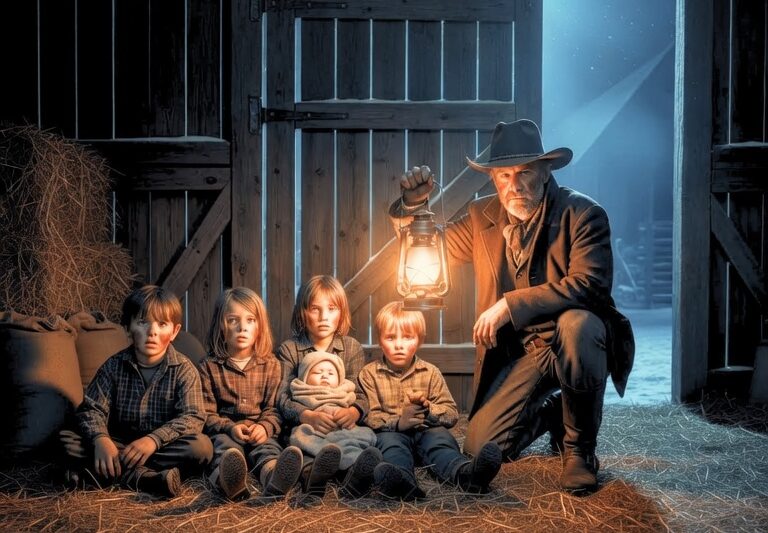 A Cowboy Found Five Orphans on Christmas Eve — Their Dark Secret Changed Everything