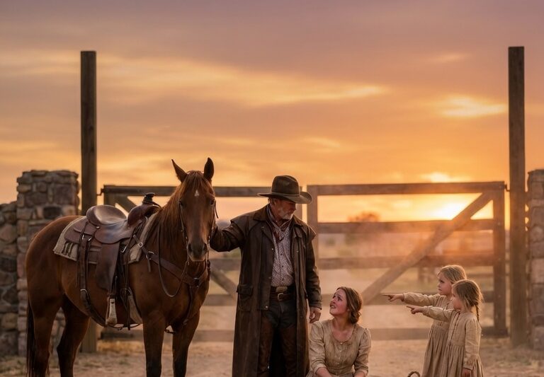 She Begged for Work in Rags—But the Rich Rancher Asked, ‘Will You Be the Mother My Girls Need’