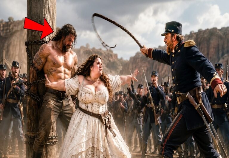 The Obese Girl Took the Whip for the Mountain Man — His Next Move Shook the Entire Fort