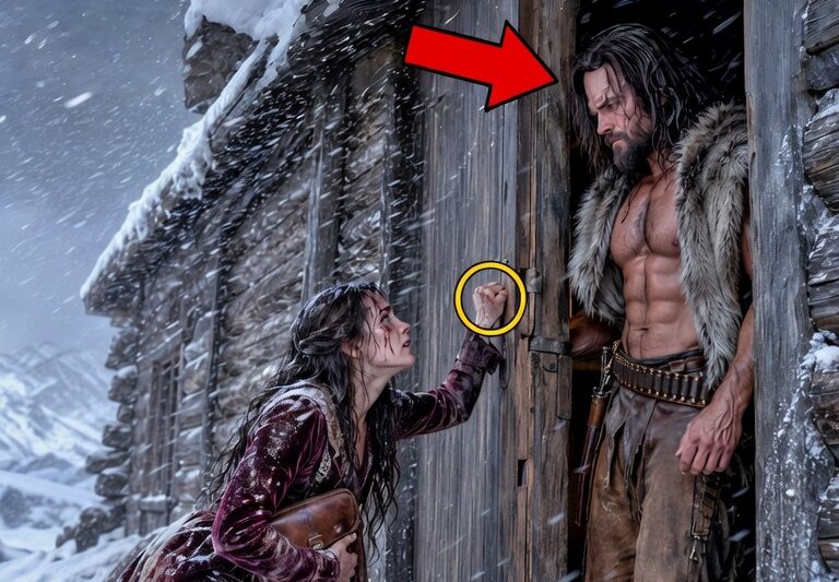 She Expected Another Rejection — Instead, the Mountain Man Said, “Come Sit by the Fire.”