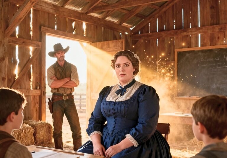 He Never Allowed a Woman on His Ranch — Until a Curvy Teacher Refused to Leave