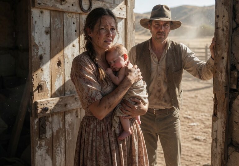 She Had No Food for Her Baby—Then a Cowboy Knocked With a Sack That Changed Everything