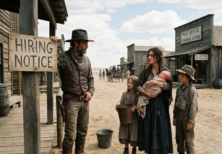 He Put A Notice for a Ranch Cook – A Widow with Three Kids Applied and Transformed His Life Forever