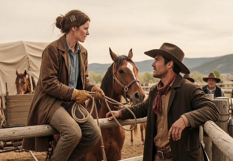 She Was Told the Frontier Would Break Her – She Broke Two Horses Before Noon and Rancher Asked Her
