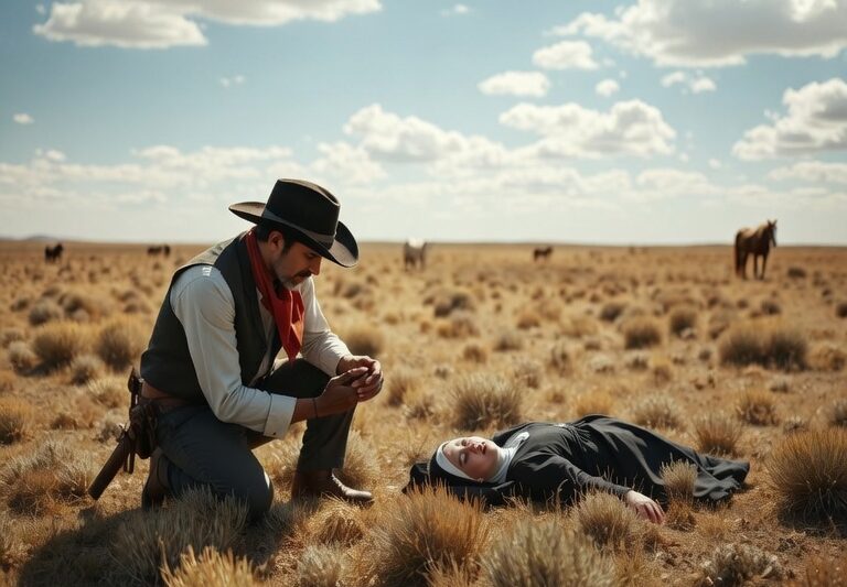 “She Refused to Be Shaved in Public — The Rancher’s Stand Against the Preacher Shocked the Town.”