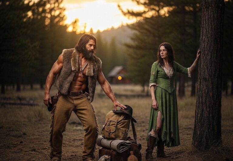 She Was Running From a Violent Past, Mountain Man Gave Her Sanctuary and a Fresh Beginning