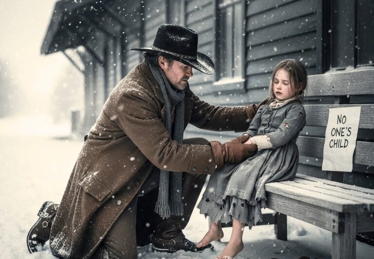 Left to Freeze With a Note “No One’s Child” — Until a Rancher Said, “You’re Mine Now”