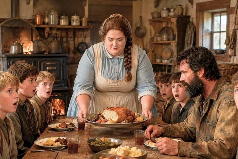 SHE MARRIED A STRANGER WITH 6 SONS — BUT ONE DINNER UNITED THE BROKEN FAMILY