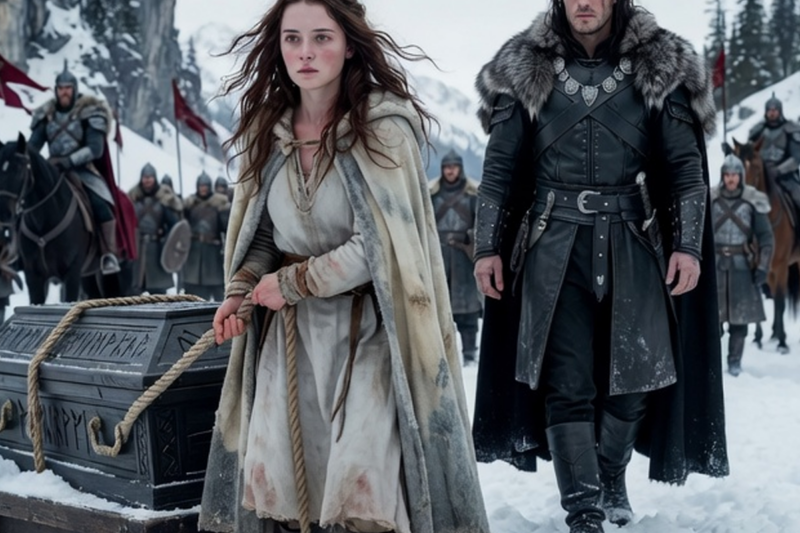 THE GIRL WHO DRAGGED A COFFIN THROUGH THE SNOW