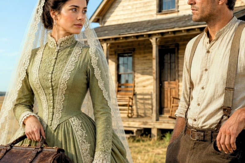He Built the House Before He Sent for a Mail Order Bride — She Walked In and Called It Home