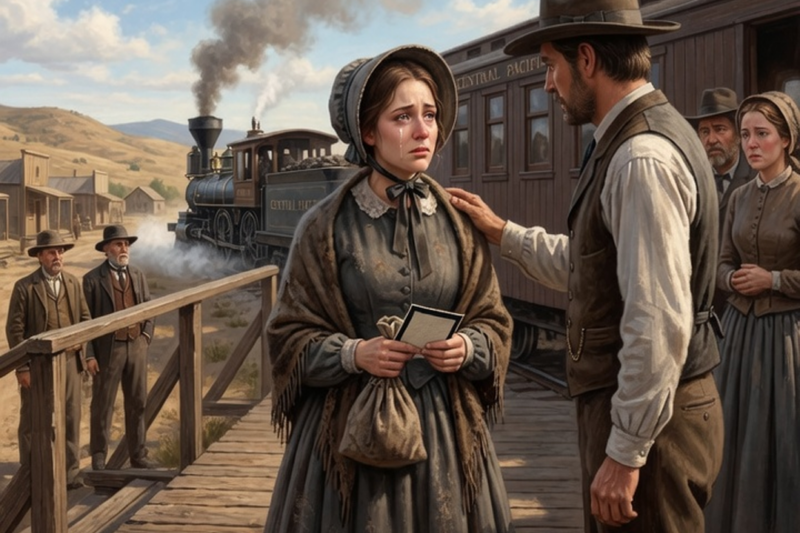She Traveled West to Marry a Stranger—and Stepped Off the Train to Learn He’d Died the Week Before