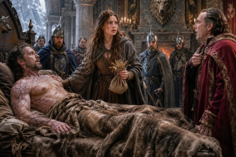 THE WIDOW WHO SAVED THE WOLF KING