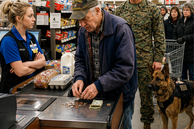 THE MARINE WHO WOULDN’T LOOK AWAY