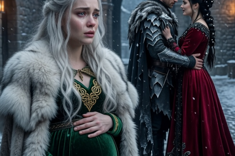THE ALPHA KING LOCKED HIS PREGNANT MATE AWAY