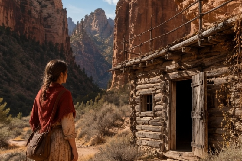 Homeless at 18, She Bought a $2 Outlaw’s Hideout Cabin—What She Found in the Floor Shocked Everyone