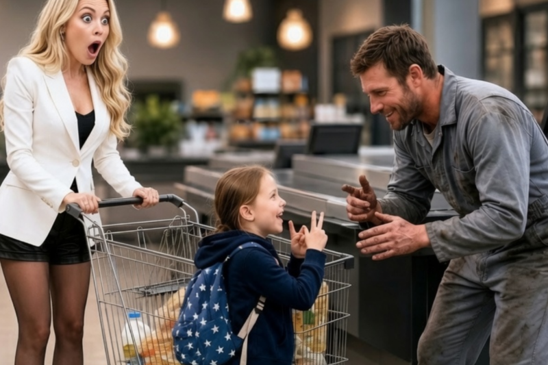 MY DAUGHTER RAN TO A DIRTY STRANGER IN THE GROCERY STORE—THEN I LEARNED THE REASON AND EVERYTHING CHANGED