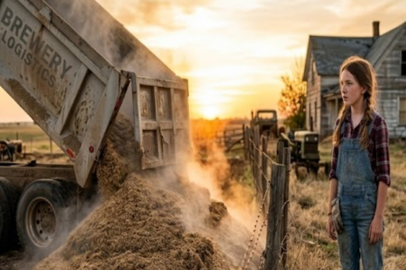 They Laughed When A Poor Farm Girl Accepted Brewery Waste, But Two Years Later, Her Green Pastures Made The Entire Town Regret Every Cruel Word
