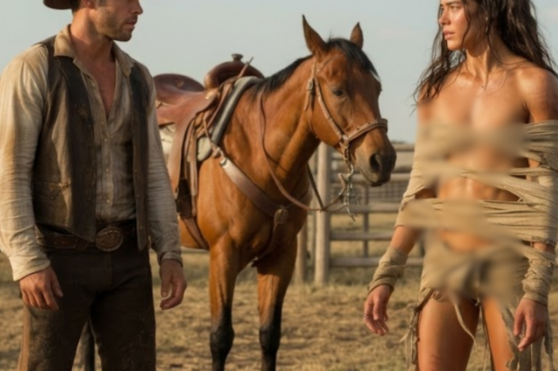 “TAKE OFF YOUR CLOTHES… OR YOU’LL DIE,” THE LONELY RANCHER SAID—BUT THE TERRIFIED WOMAN THOUGHT HE WAS THE MONSTER SHE HAD ESCAPED