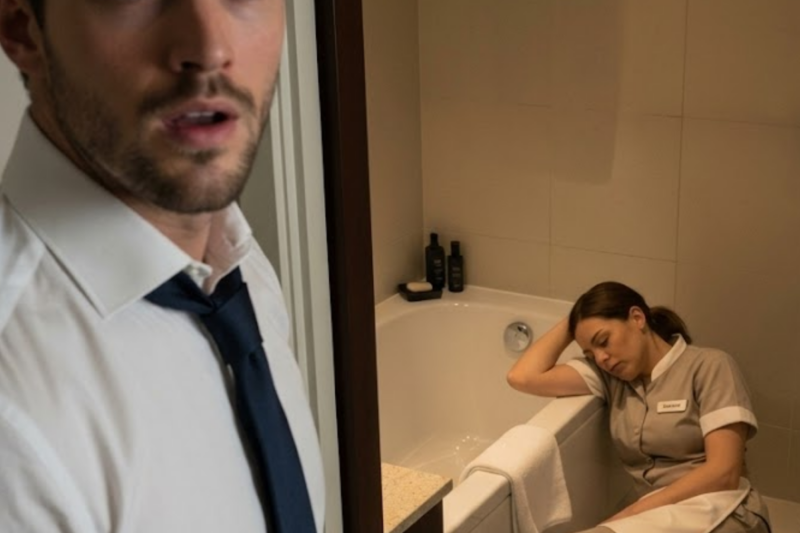 I Opened My Hotel Bathroom Door To Throw Out A Stranger—Then I Realized She Was The Mother Who Abandoned Our Daughter Three Years Ago