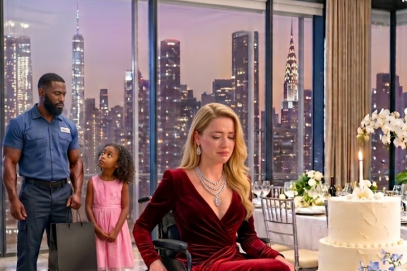 No One Showed Up for the Paralyzed CEO’s Birthday – Then a Black Single Dad Shocked Everyone!