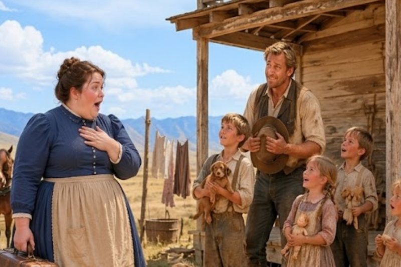 Heartbroken And Furious, A Housekeeper Tried To Leave The Ranch—Until Five Motherless Children Begged Her To Stay One More Night