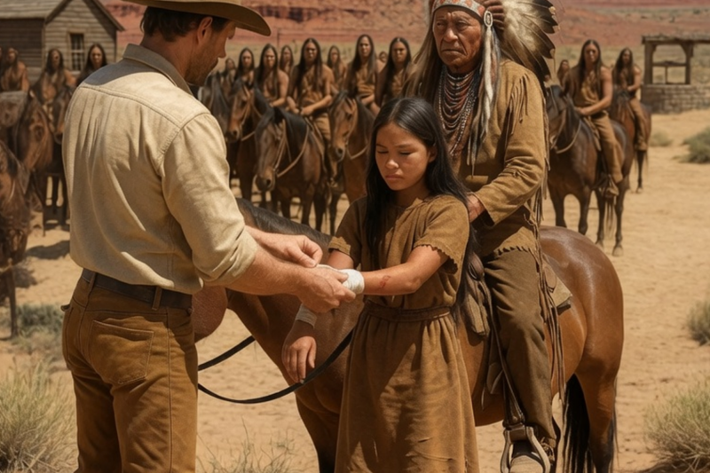 THE COWBOY WHO STOOD BETWEEN 50 WARRIORS AND A MASSACRE