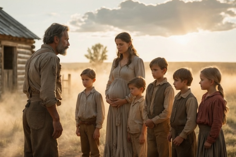 Struggling Widower Bought Pregnant Woman Sold by Her Uncle—Unaware She Carried the 6 Kids He’d Lost