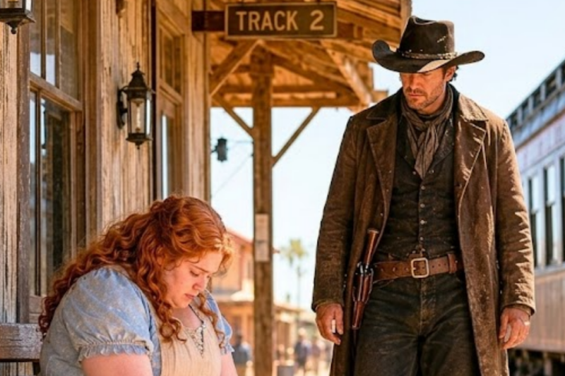 A Plus-Size Woman Lost Everything in One Day—Then a Powerful Rancher Said, “Get in the Wagon” and Shocked the Town