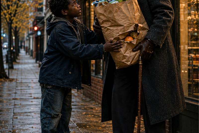 THE BOY WHO CARRIED THE BAGS